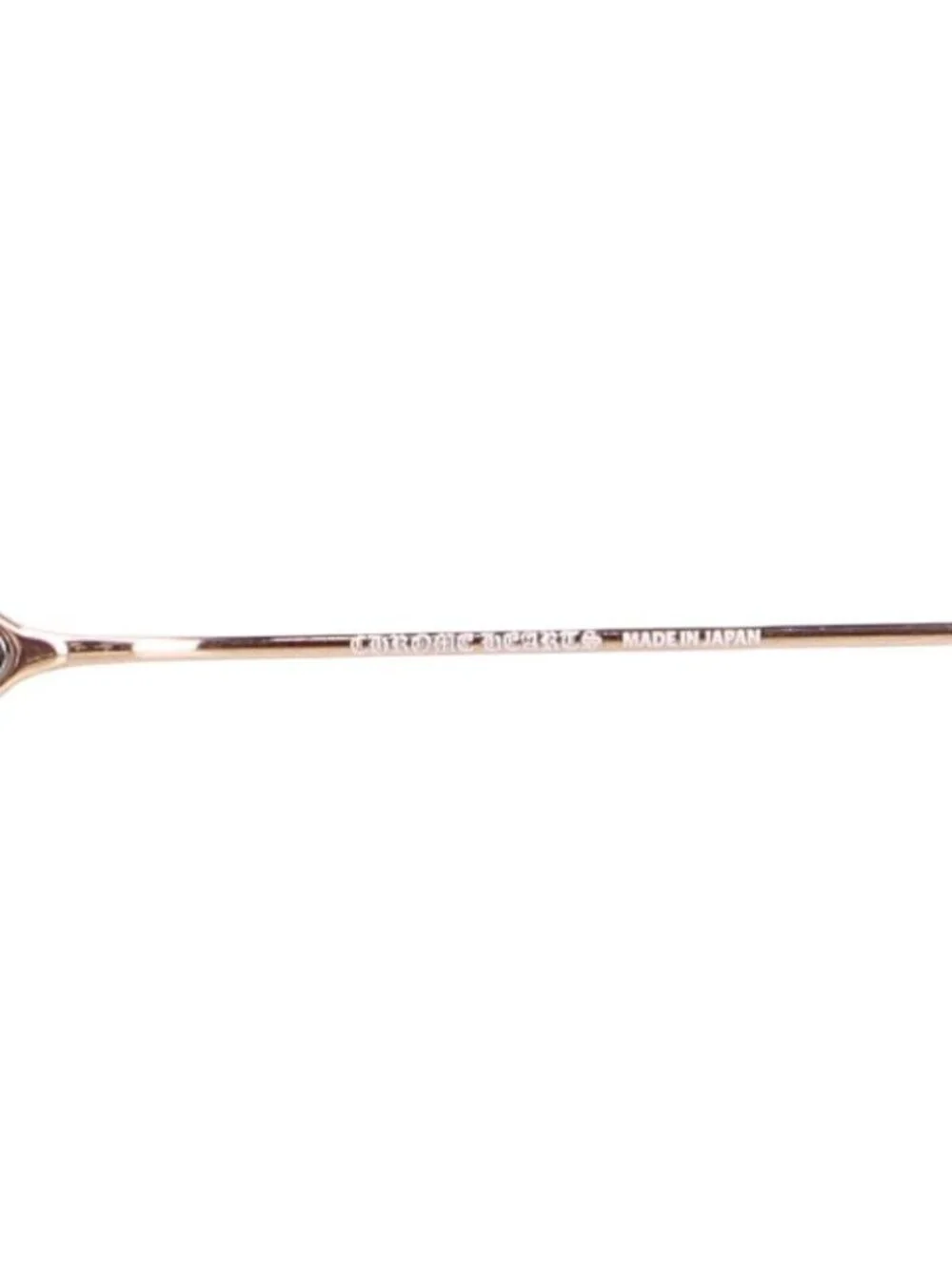 Chrome Hearts II Side Floral Rimless Sunglasses Eyewear